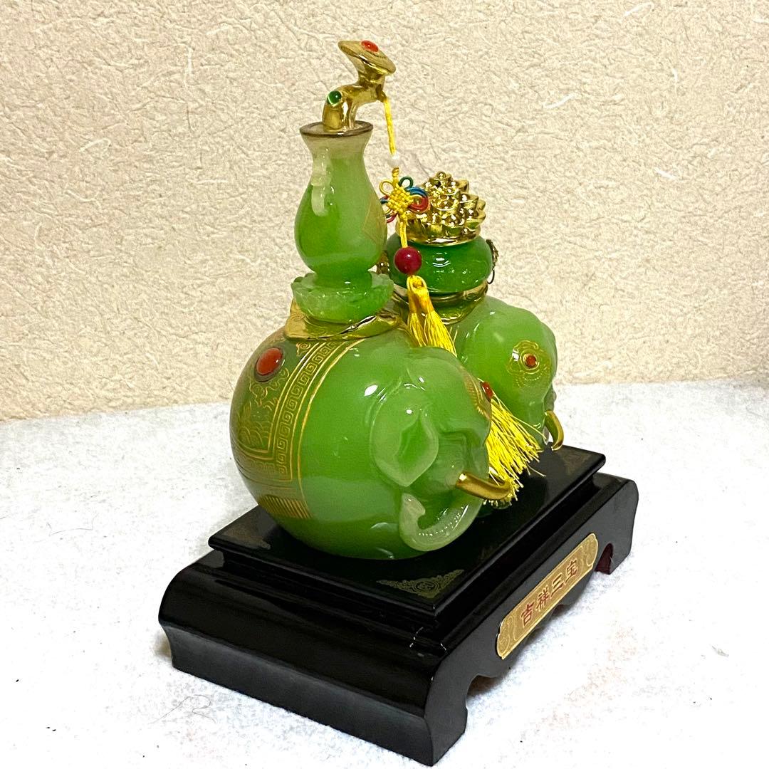 伝説級！幸運爆上げの中国象置物「吉祥三宝」登場！