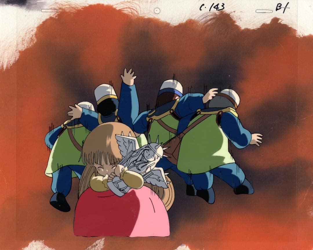 魔法陣グルグル 劇場版 ジュジュ セル画