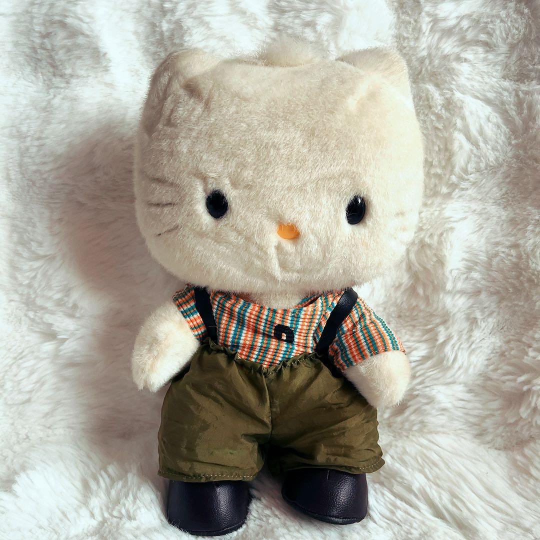 希少レア　ハローキティ　ダニエル　ぬいぐるみ　平成レトロ　当時品　サンリオ