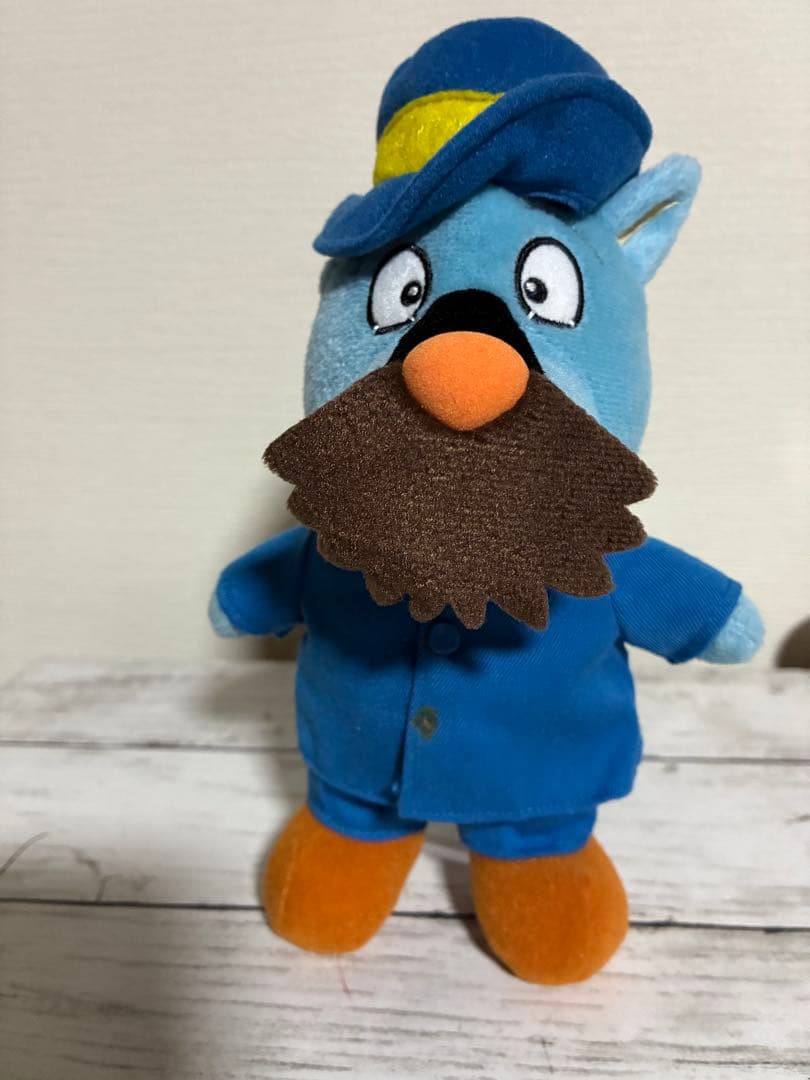 名探偵ホームズ　レストレード警部　ぬいぐるみ　アニメ　宮崎駿