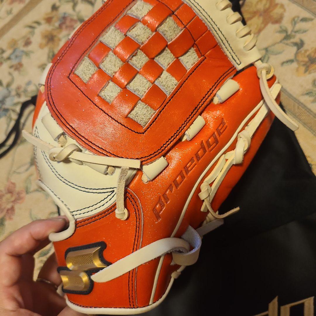 proedge 軟式グローブ PEN223LA　限定ラメレザー