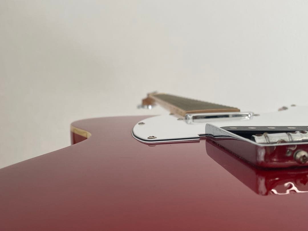 【美品】Bacchusテレキャスター バッカス 赤 オリジナルカスタム レッド