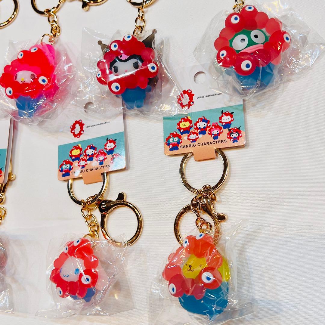 全7種 コンプリート 万博サンリオ クリア ミャクミャク なりきりマスコット