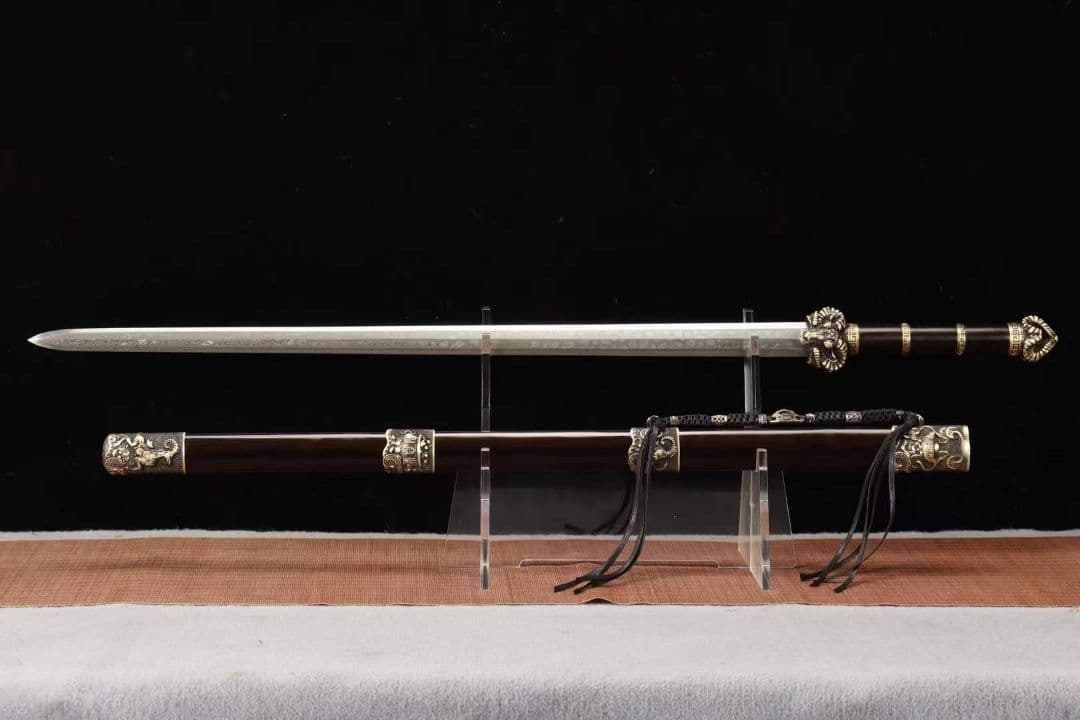 【三陽開泰宝剣】 古兵器 武具　刀装具　日本刀　模造刀 居合刀 長尺