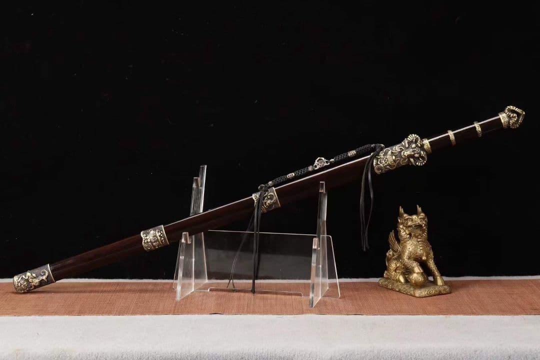 【三陽開泰宝剣】 古兵器 武具　刀装具　日本刀　模造刀 居合刀 長尺