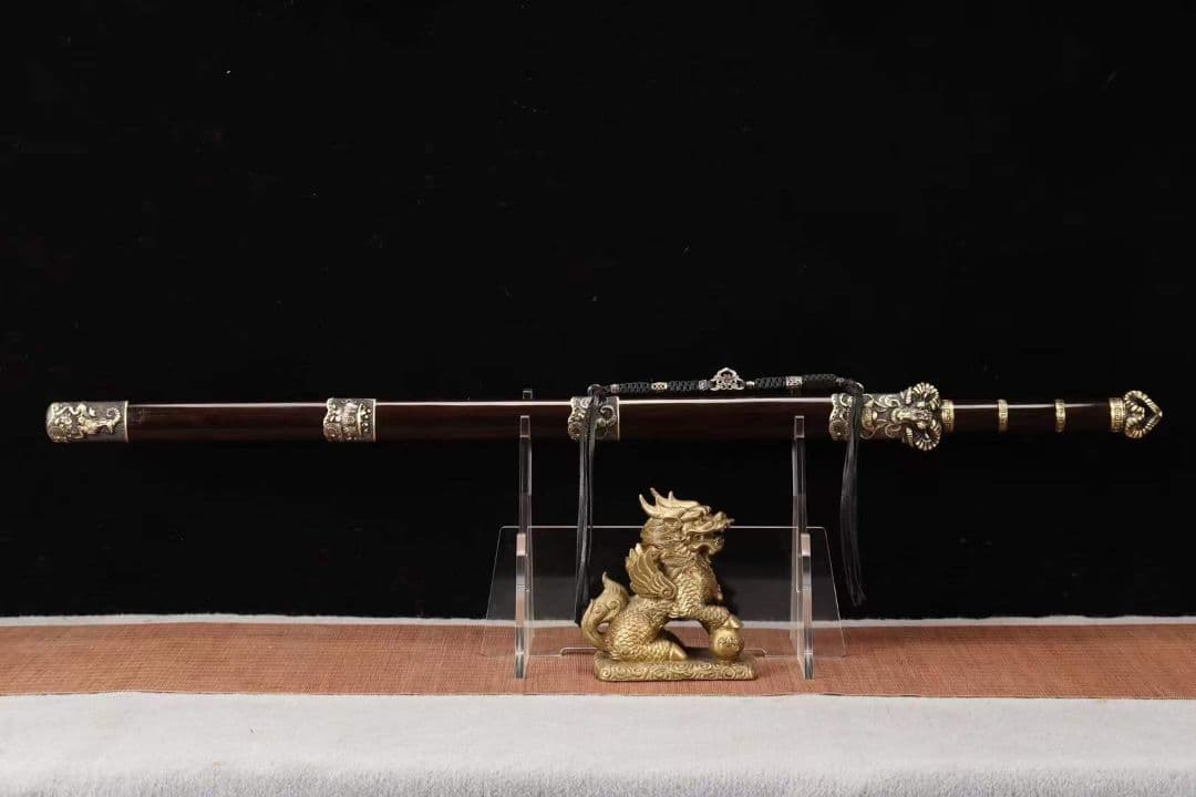 【三陽開泰宝剣】 古兵器 武具　刀装具　日本刀　模造刀 居合刀 長尺