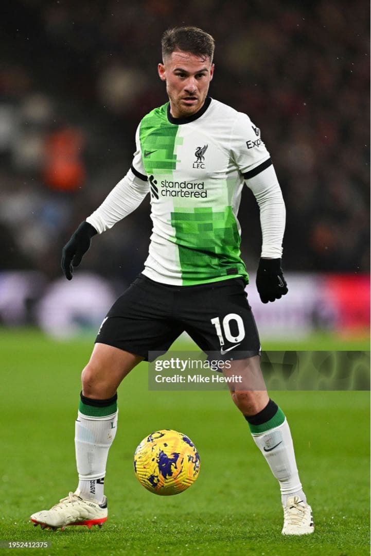 リバプール 23/24 ユニフォーム アウェイ 正規品 マクアリスター