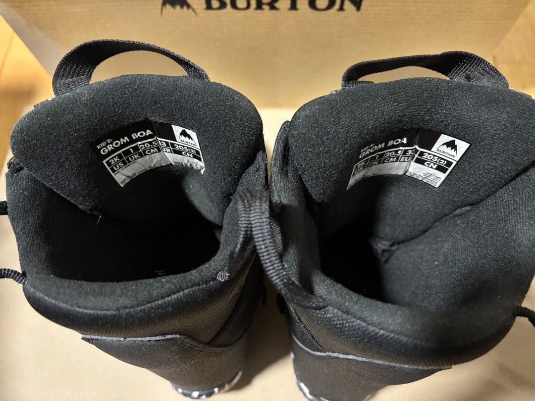Burton Grom Boa キッズ 20.5 スノーボードブーツ バートン