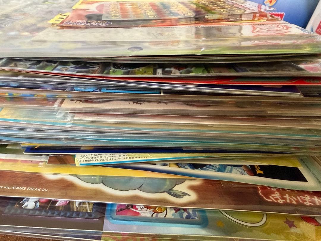 ポケモン　シール　ステッカー　ポストカード　まとめ売り