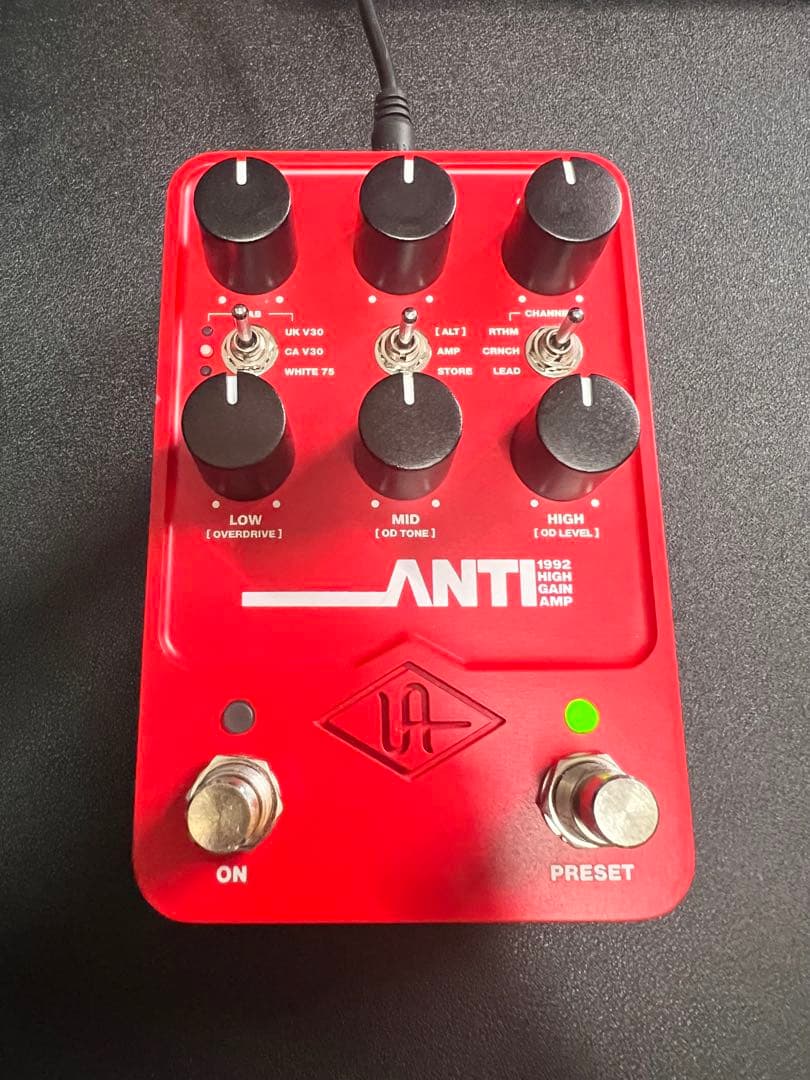 値下げ【アダプター付き】UAFX ANTI 1992 HIGH GAIN AMP