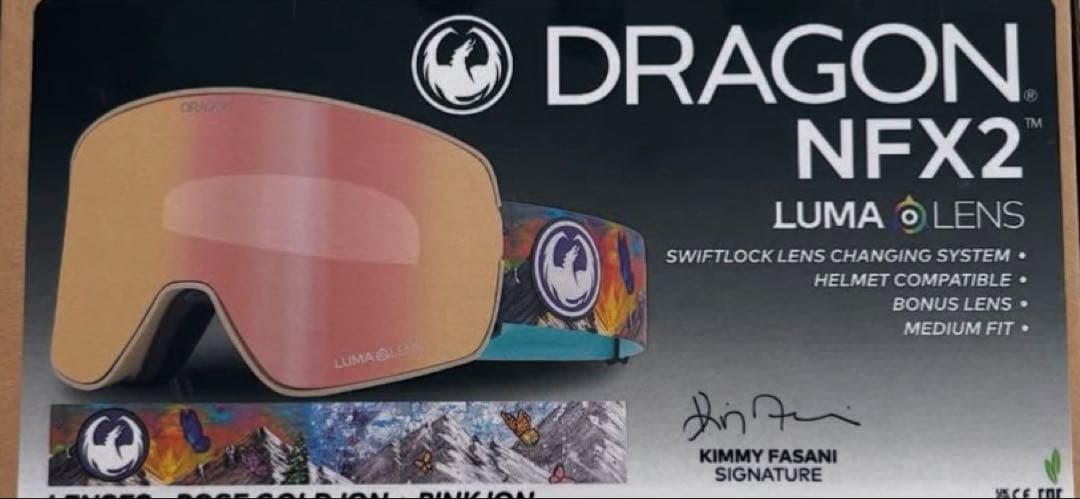 DRAGON NFX2 LUMAレンズKIMMY SIGNATURE