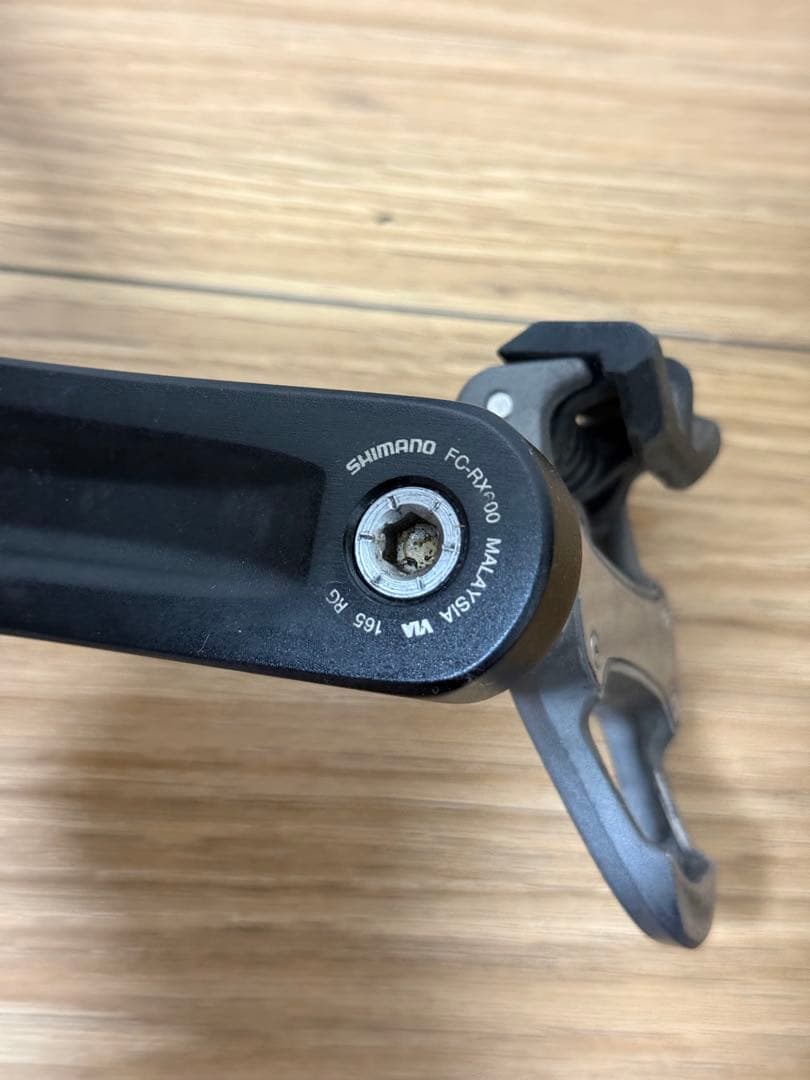 シマノGRX FC-RX600 165mm WOLF TOOTH チェーンリング