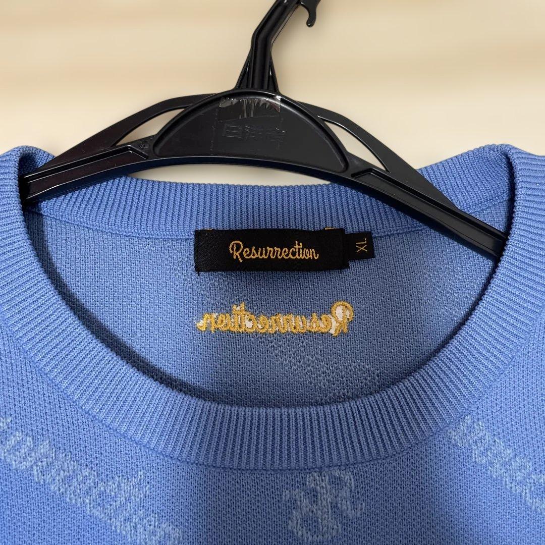 【Resurrection】メンズゴルフセーター美品