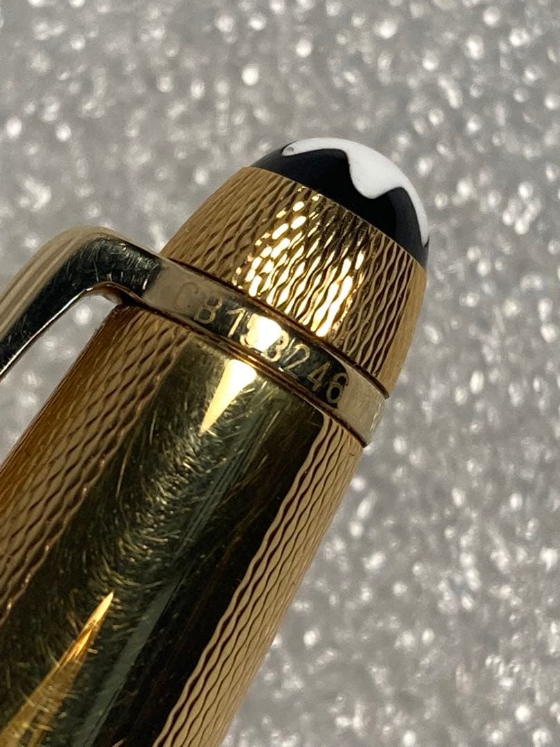 Z）モンブラン 18K 750 万年筆 マイスターシュテュック ゴールドカラー