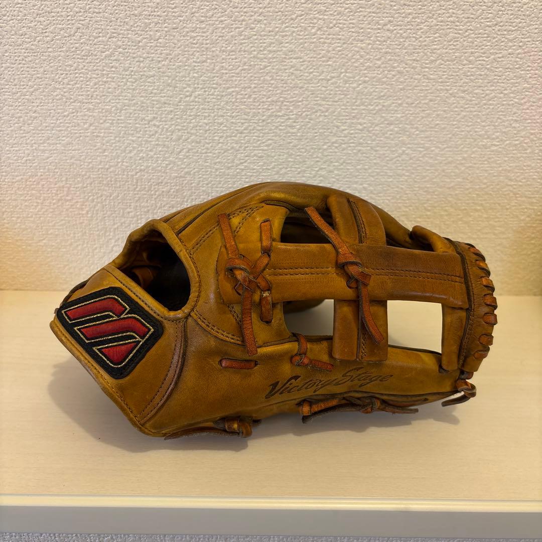 ミズノVelocity Stage 硬式グローブ ブラウン