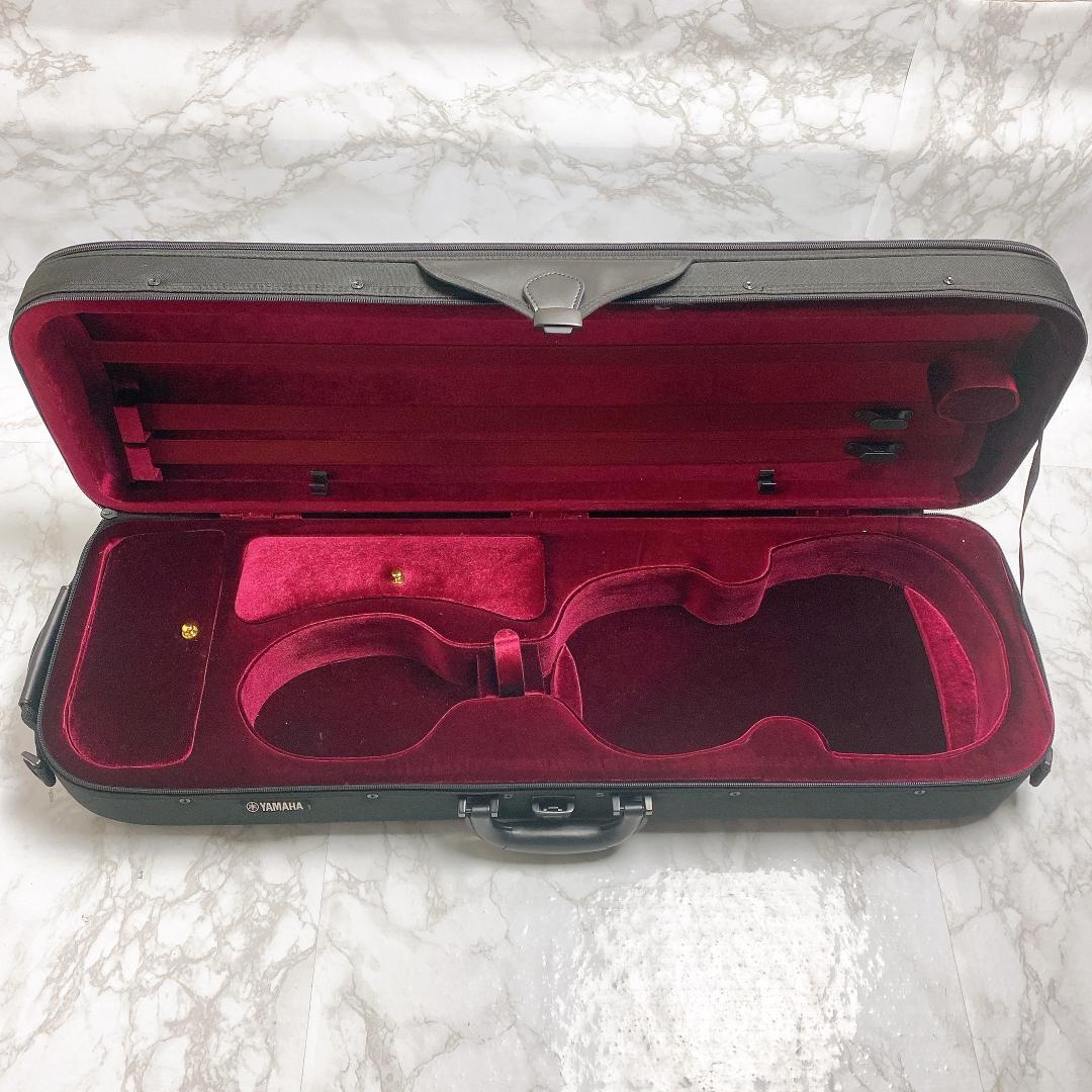 ほぼ新品 ヤマハ 純正 バイオリン 4/4用 セミハードケース ストラップ付き