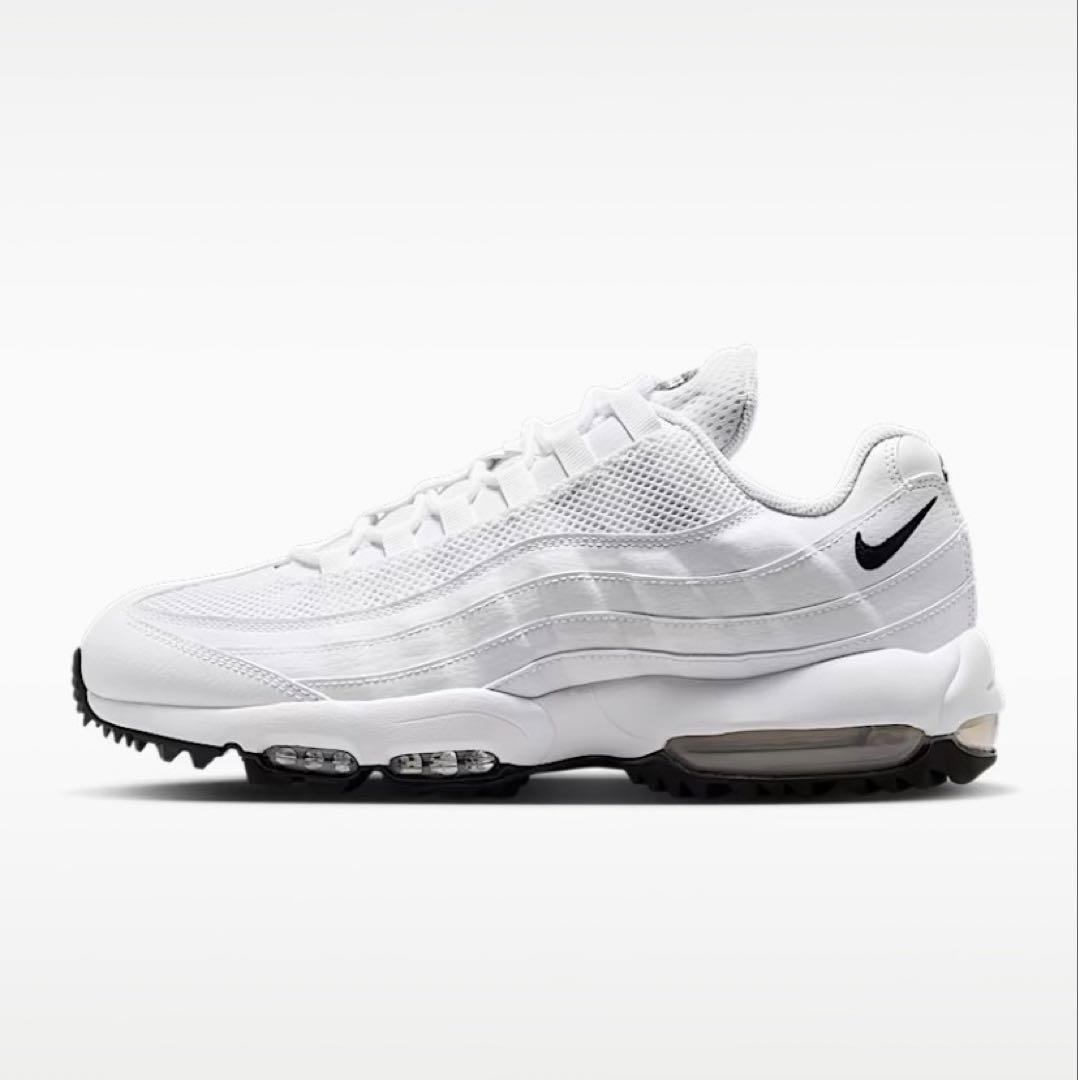 Nike Air Max 95 ホワイトゴルフシューズ