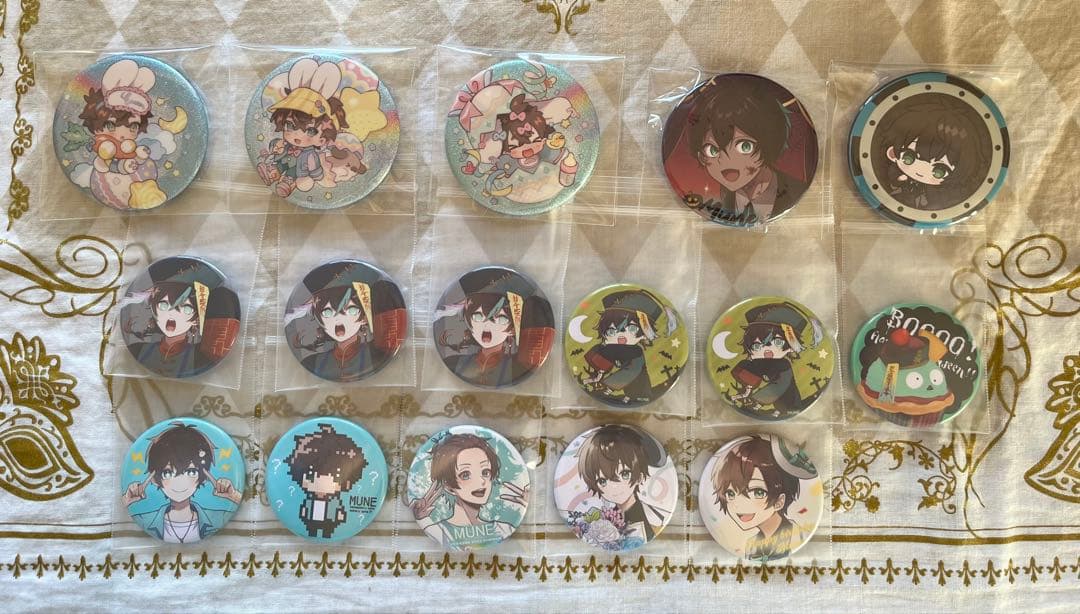 無音 UMM.com キメフェス 缶バッジ,アクキー,アクスタ,手書きサイン