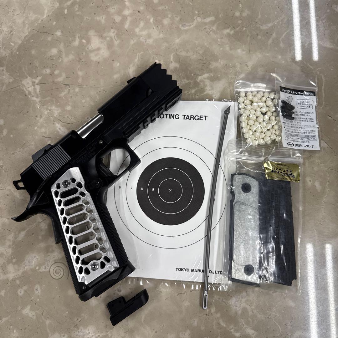 ②［東京マルイ ］ガスブローバック デトニクス.45 コンバットマスター