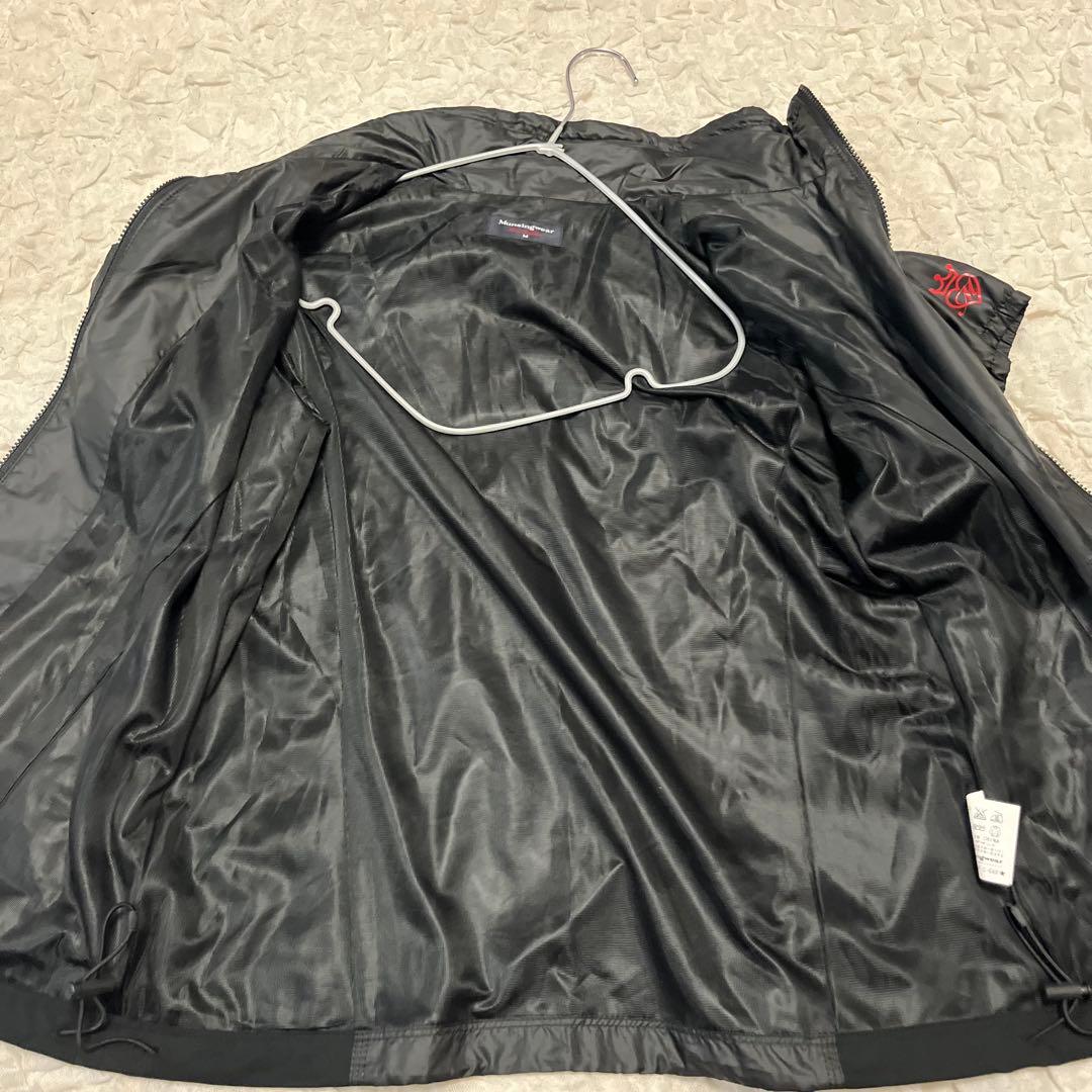 2way 長袖 半袖【マンシングウェア】未使用タグ付き 撥水 ジャケット 黒 M