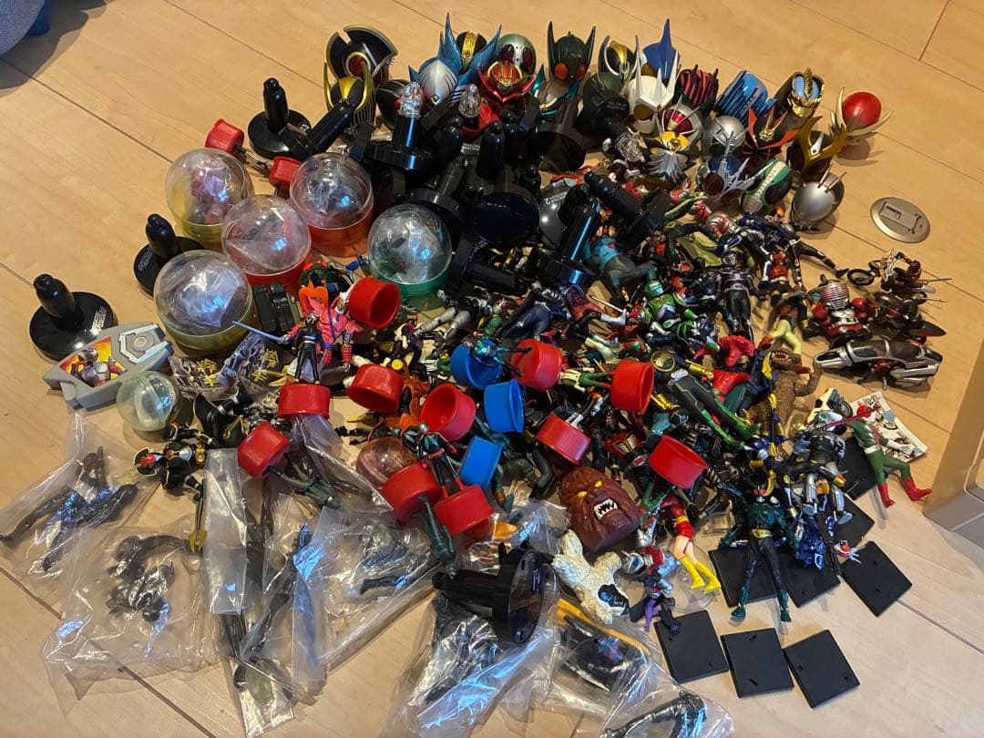仮面ライダー　フィギュア　HG マスクドコレクション　ガチャ　大量