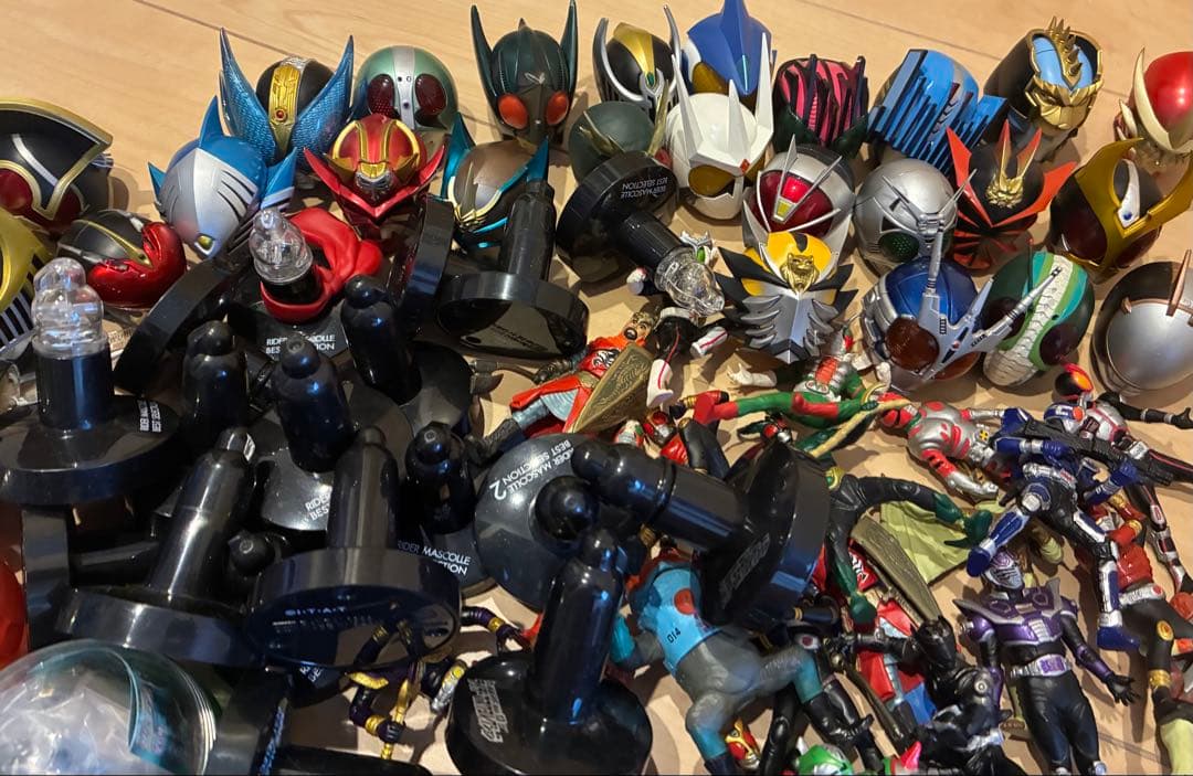 仮面ライダー　フィギュア　HG マスクドコレクション　ガチャ　大量