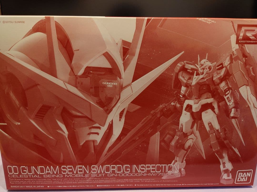 RG ダブルオーガンダム セブンソード/G インスペクション 未組立