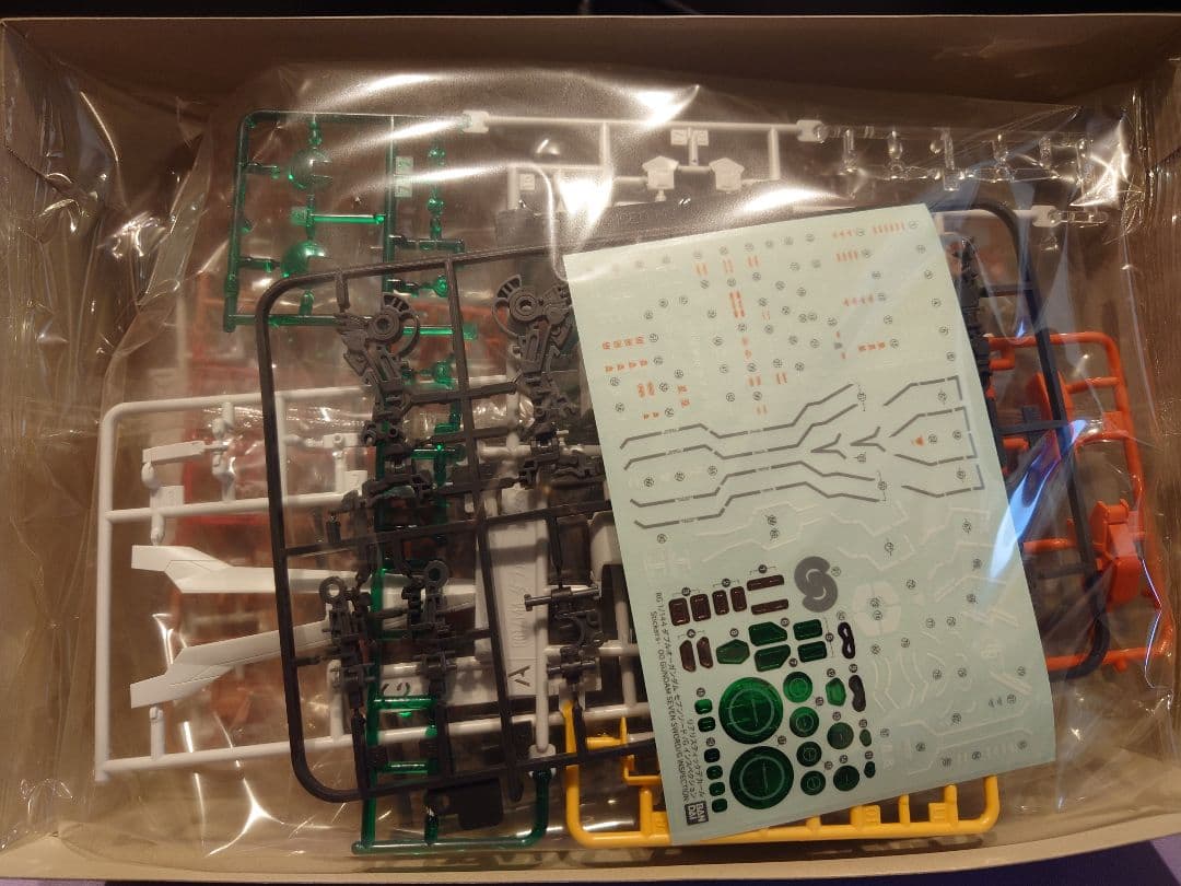 RG ダブルオーガンダム セブンソード/G インスペクション 未組立