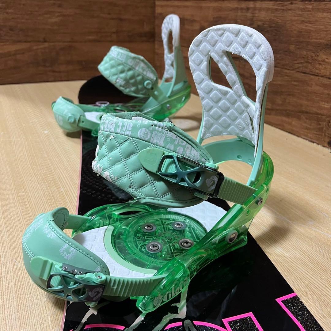 RICE28 ライス28　BURTON レディーススノーボード　4点　メンテ済み