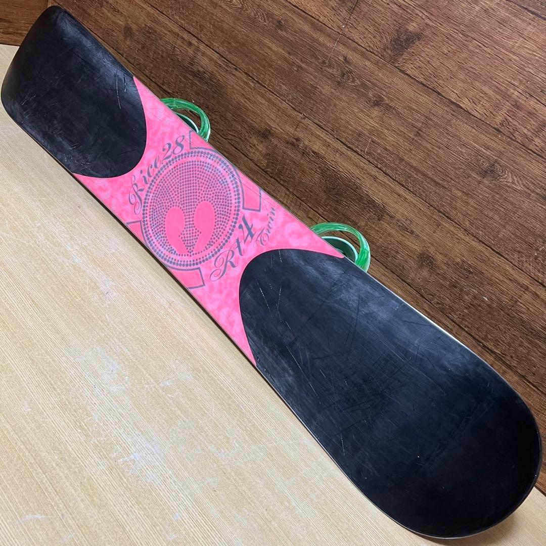 RICE28 ライス28　BURTON レディーススノーボード　4点　メンテ済み