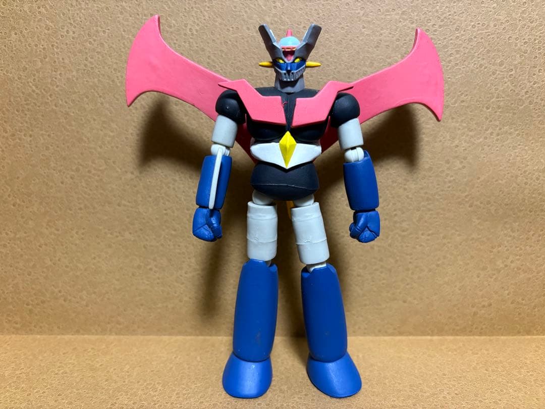 【当時物】激レア グレートマジンガー 未塗装白原型＆彩色済みソフビ 3体セット