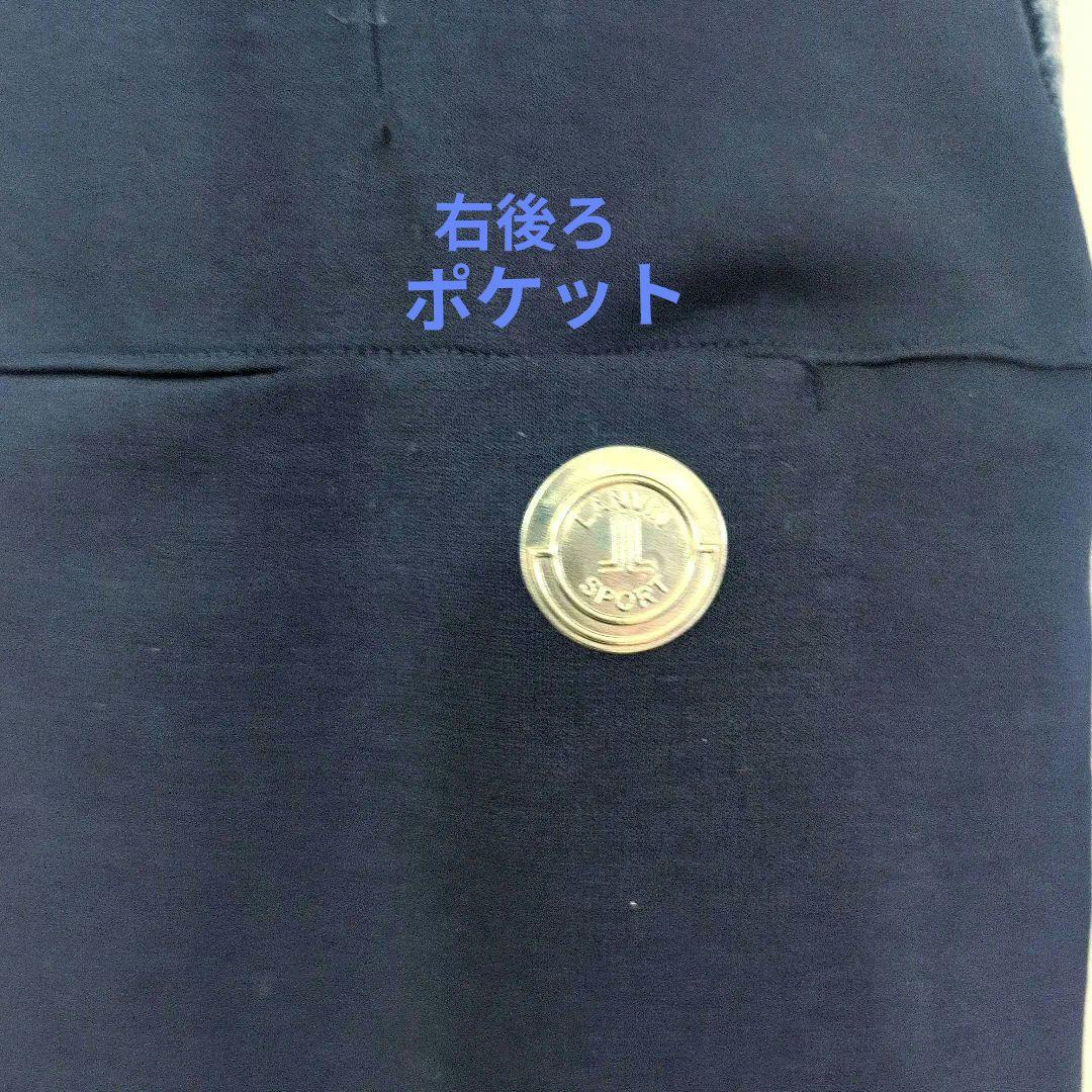 ♥■希少【LANVINSPORT】ゴルフレディースワンピース　麻混