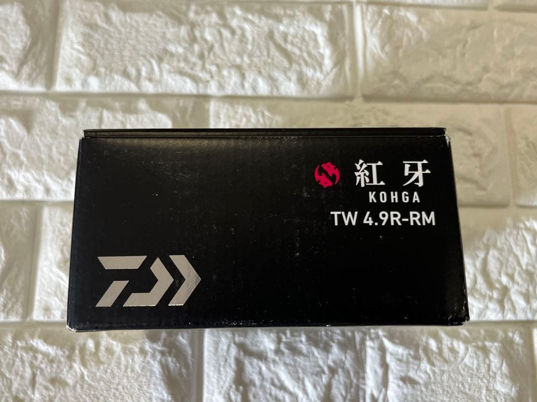【新品未使用】DAIW AダイワKOHGA紅牙TW 4.9R-RMタイラバリール