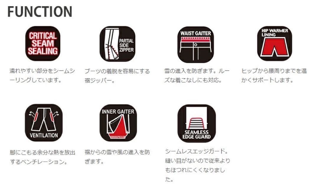 新品未使用　phenix フェニックス　スノーパンツ　サイズS