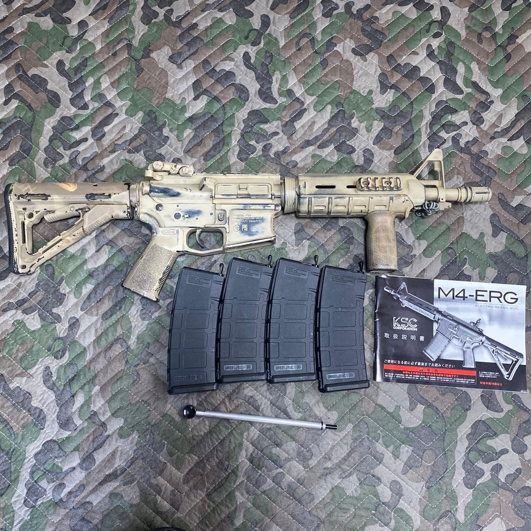 カ*オ様 KSC M4-ERG magpul 塗装品 電動ガン