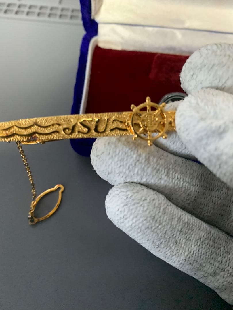 JSU全日本海員組合 特別功労賞 バッジセット