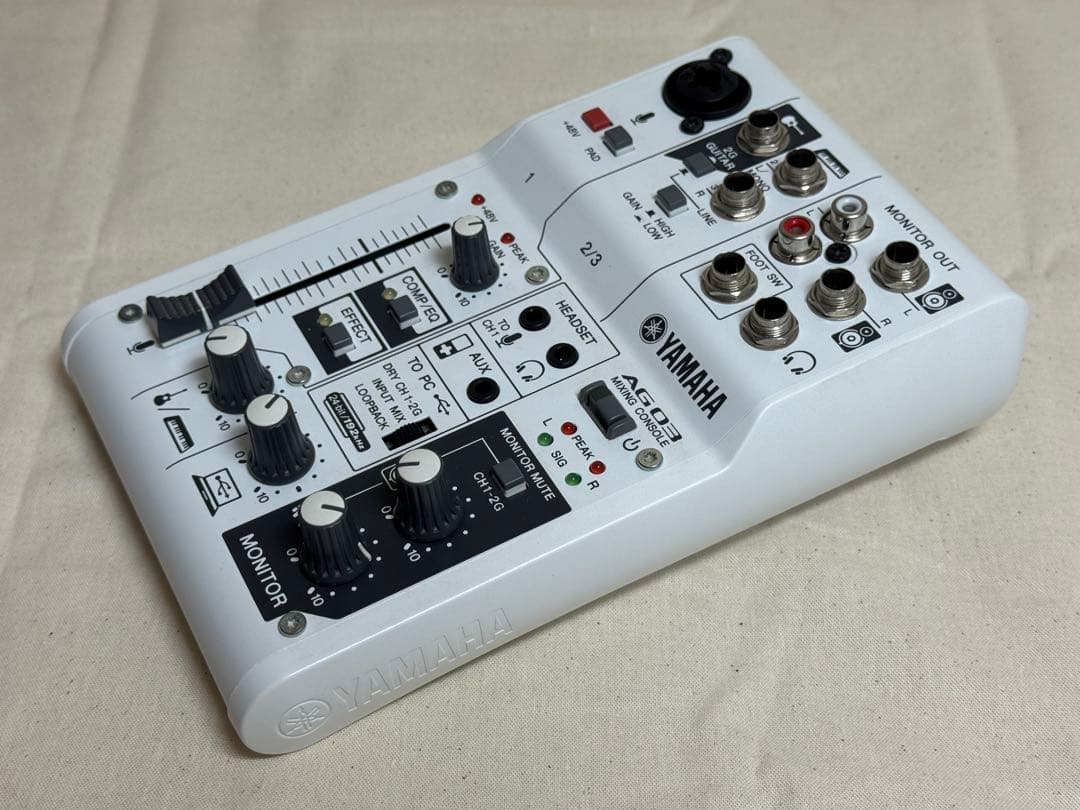 『テネシー』YAMAHA AG03 オーディオインターフェイス