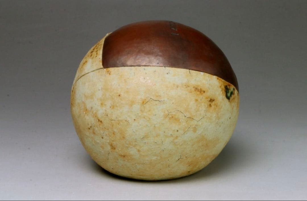 【稀少】 河本太郎 作 鍛穹陶容 共箱付 / 陶器 陶芸 作品 美術 芸術