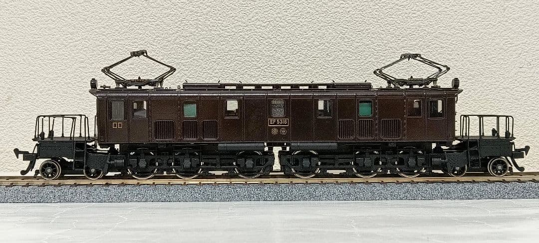 HOゲージ 天賞堂 EF53電気機関車、動作調整済