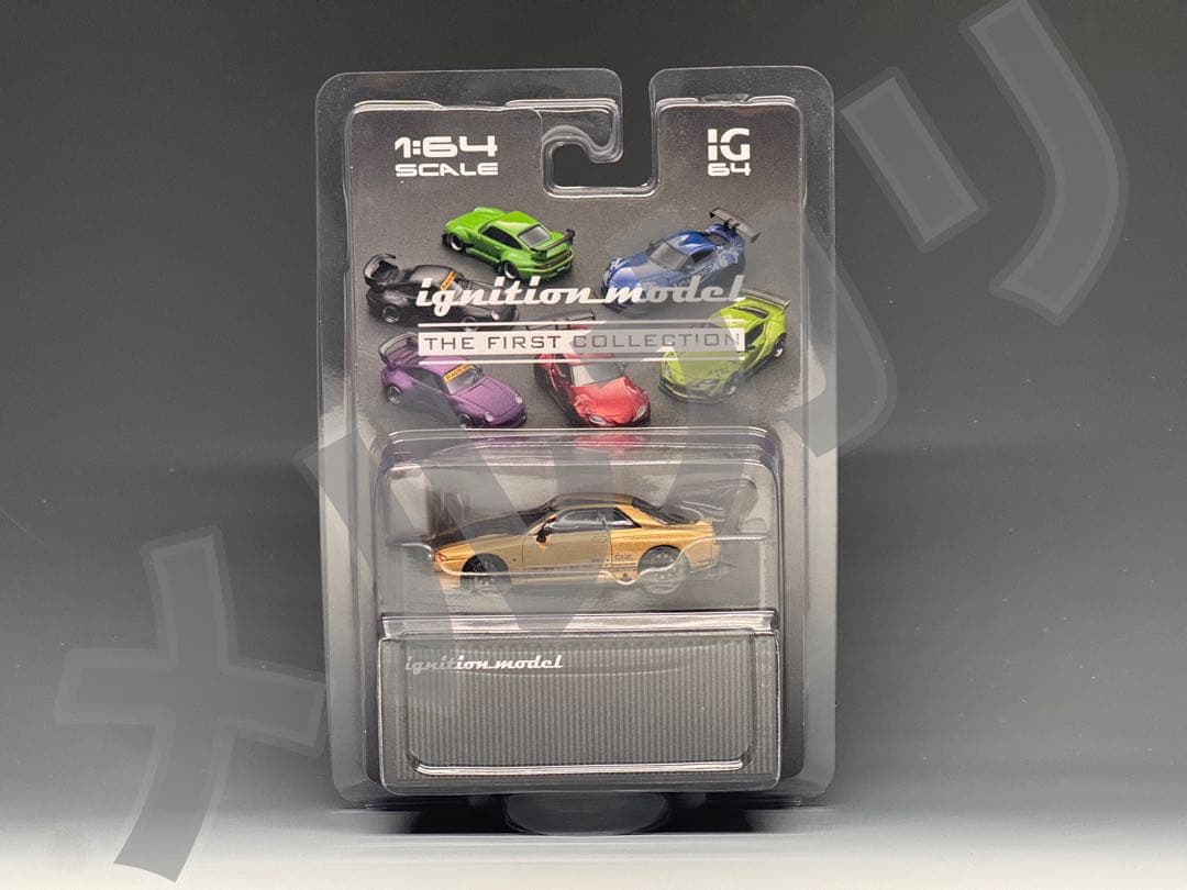 IG 1/64 トップシークレット GT-R VR32 マット ゴールド