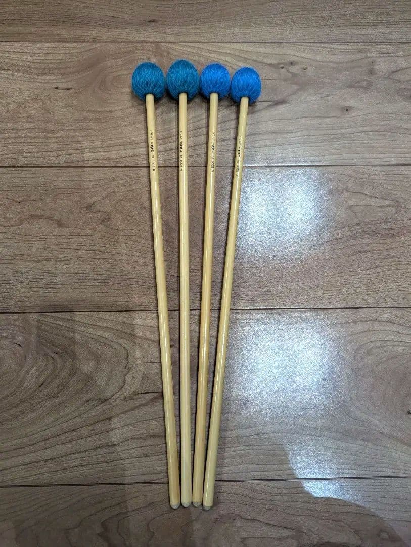 【値引きしました！】マリンバ用　マレットセット　ケース付