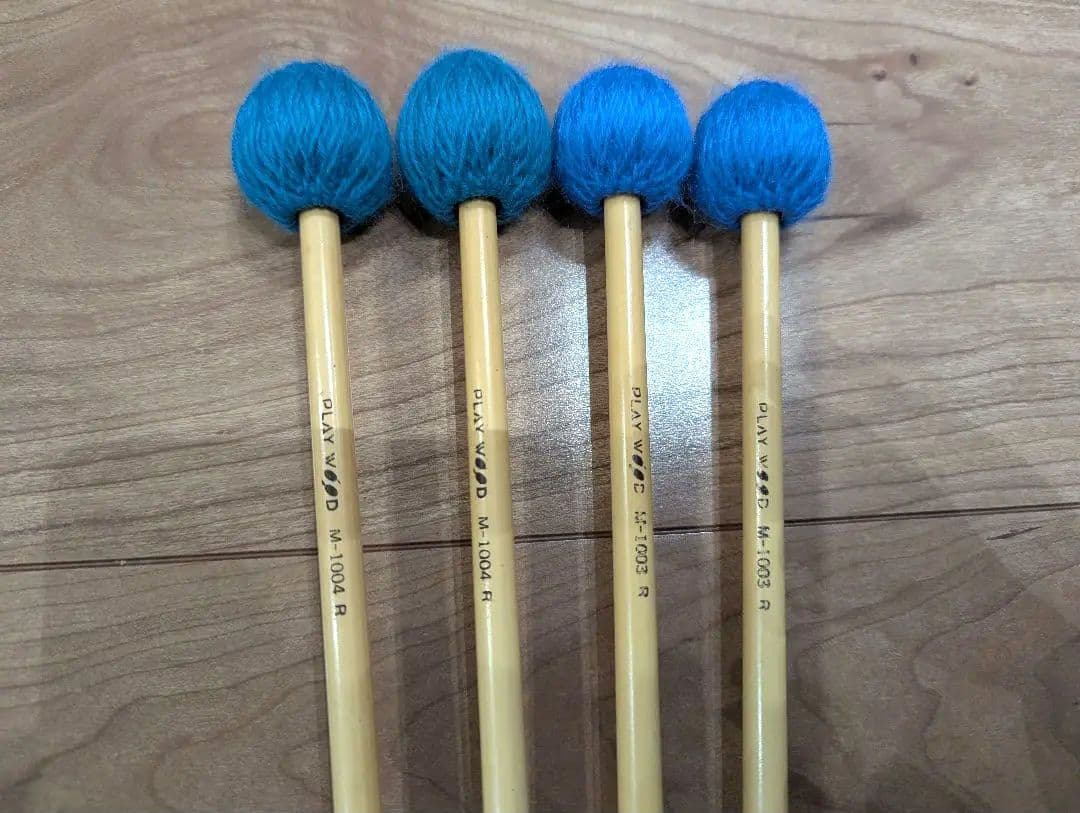 【値引きしました！】マリンバ用　マレットセット　ケース付