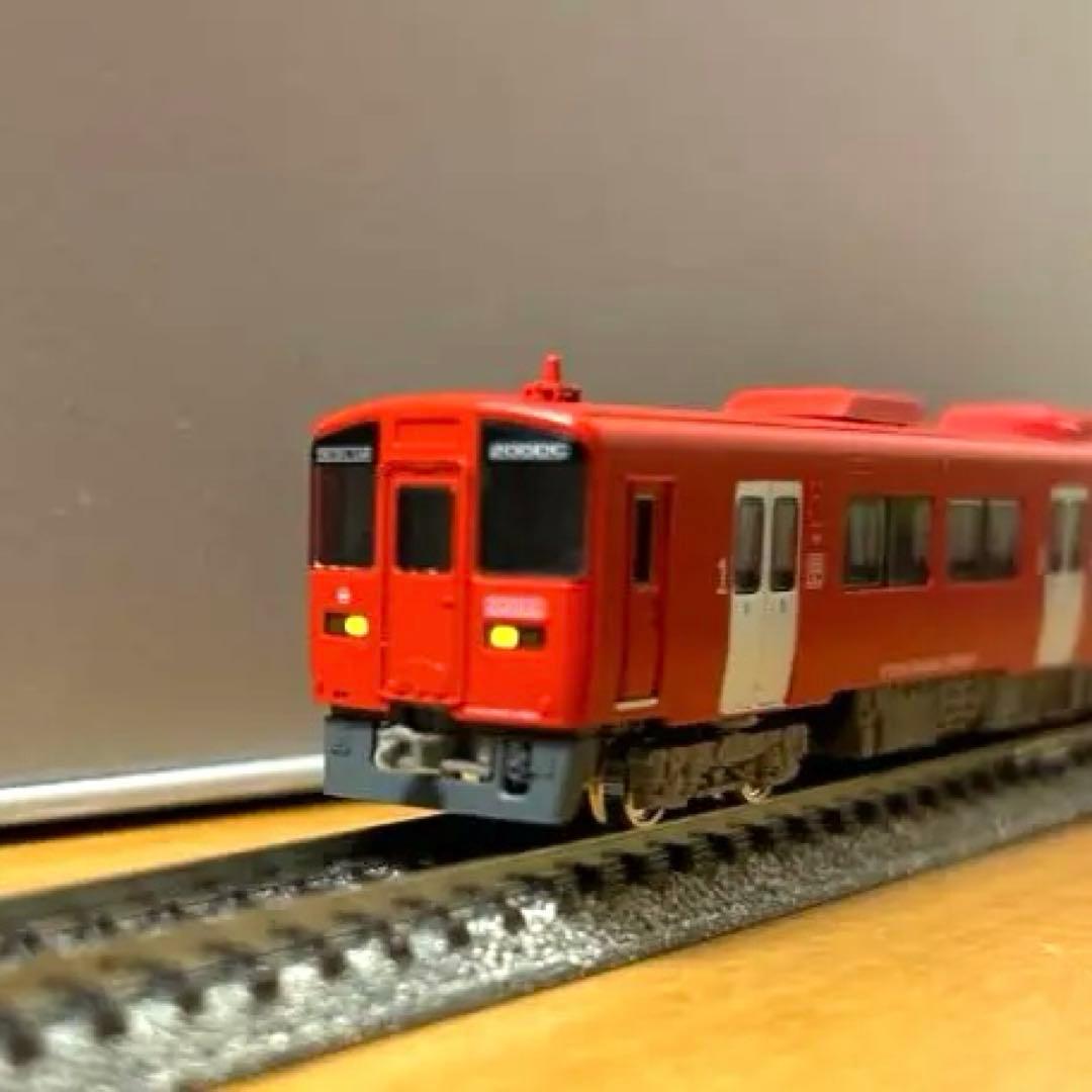 グリーンマックス「赤い快速」JRキハ200形4両セット完成品