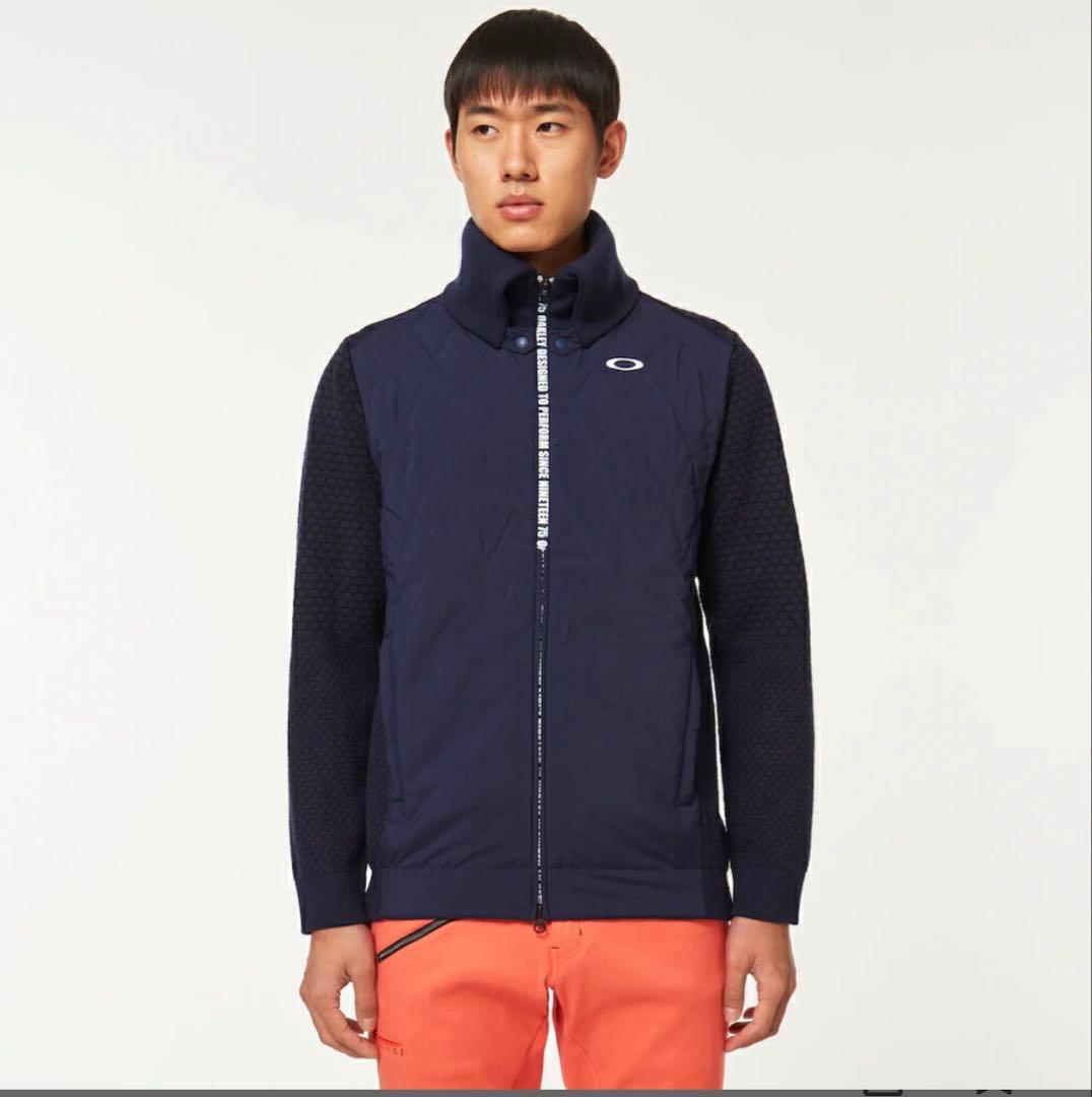 値下げ9000円→8000円ゴルフオークリーハイブリッドセーターブルゾン