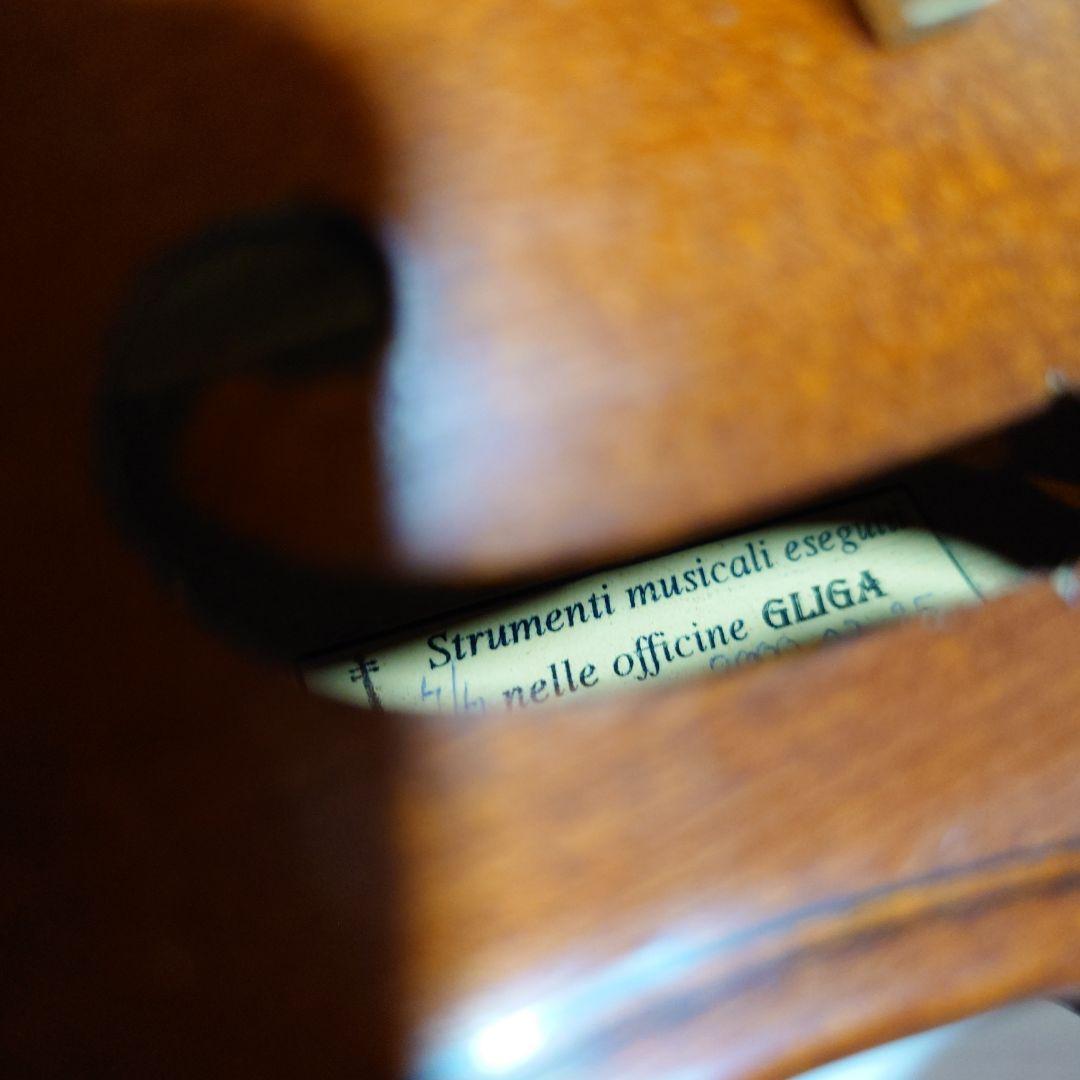 GLIGA グリガ バイオリン 4/4 ケース、弓、松脂、肩当付き 2000年製