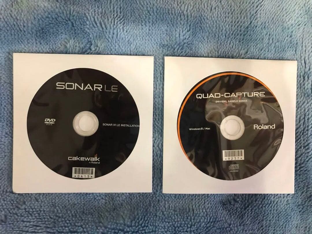 Roland QUAD-CAPTURE UA55 & SONAR LE解説書