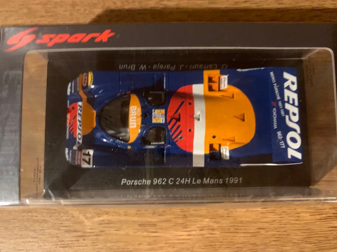 1/43スパーク Porsche 962C LM 1991 未開封