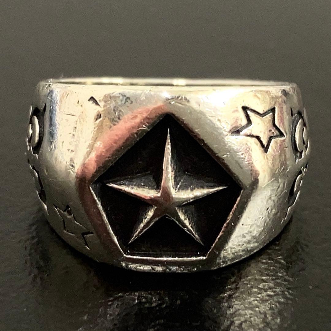 矢沢永吉・Yaz SV925 スターデザイン　リング