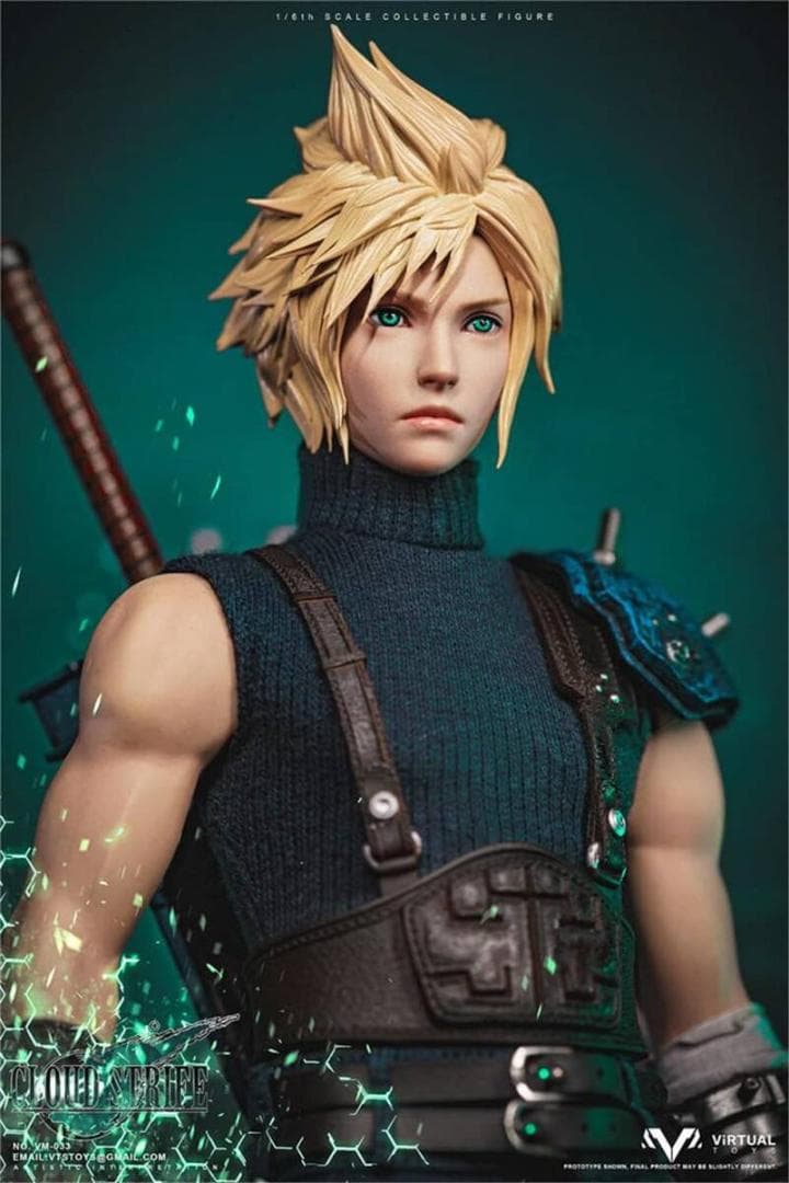VTS TOYS FF7 クラウド 1/6アクションフィギュア　GAMETOYS