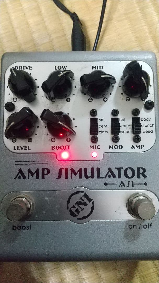 激レア GNI pedals AS-1 アンプシュミレーター